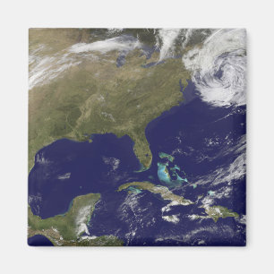 Íman Vista satélite da costa leste dos Estados Unidos