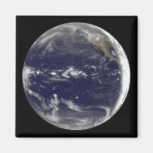 Íman Vista satélite da terra