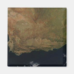 Íman Vista satélite de África do Sul