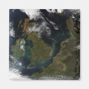 Íman Vista satélite de Europa do Norte