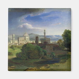 Íman Vista sobre Florença, c.1829