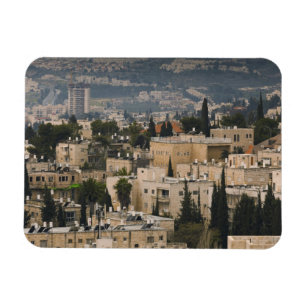 Íman Vista urbana elevada da torre Jerusalem YMCA