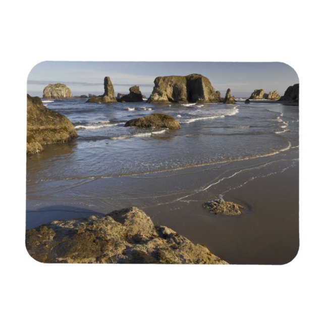 Íman Vistas costeiras, Bandon, Oregon (Horizontal)