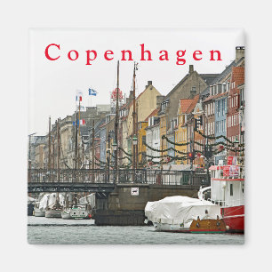 Íman Vistas de Copenhaga. Nyhavn. P. 2.