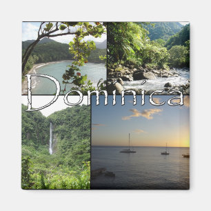 Íman Vistas do ímã de Dominica