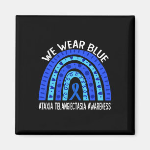 Íman Visto Arco-Íris Azul Para Ataxia Telangiectasia Aw