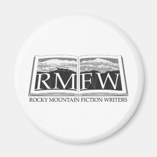 Íman Visto de Logotipos de Escritores de Ficção Rocky M