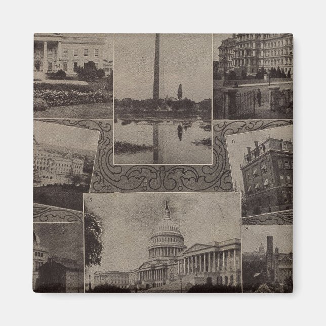 Íman Visualiza Washington, DC (Frente)