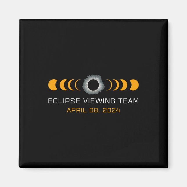 Íman Visualizando a Astronomia Total Solar Eclipse Engr (Frente)