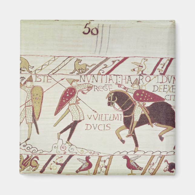 Íman Vital informa o Rei Harold (Frente)