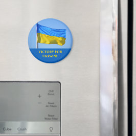 Íman Vitória da bandeira para a Ucrânia