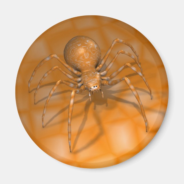 Íman Viúva Preta Laranja (Frente)