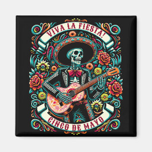Íman Viva La Fiesta! Cinco de Mayo design