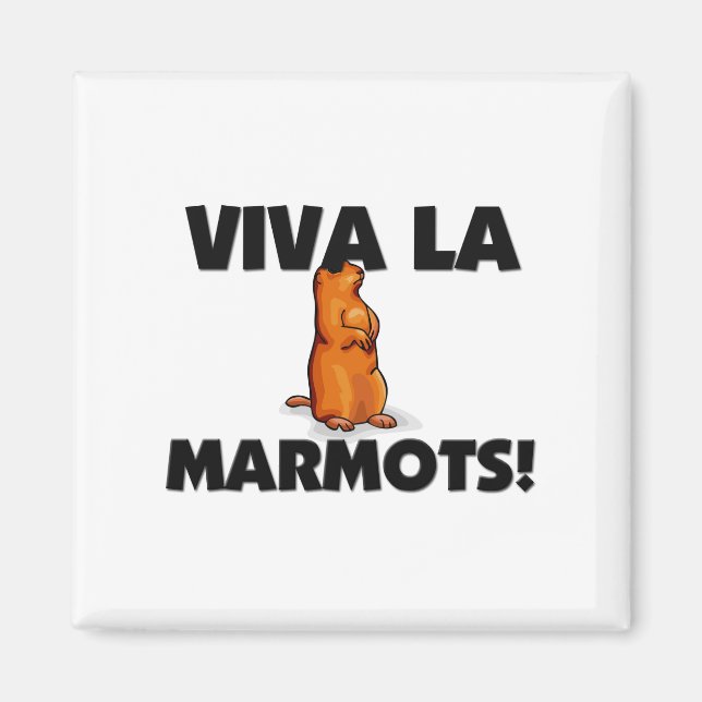 Íman Viva La Marmots (Frente)