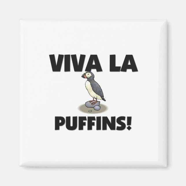 Íman Viva La Puffins (Frente)