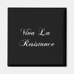 Íman Viva La Resistance Francês Resiste Anti-Trump - Un