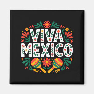 Íman Viva México arte popular colorido independência me