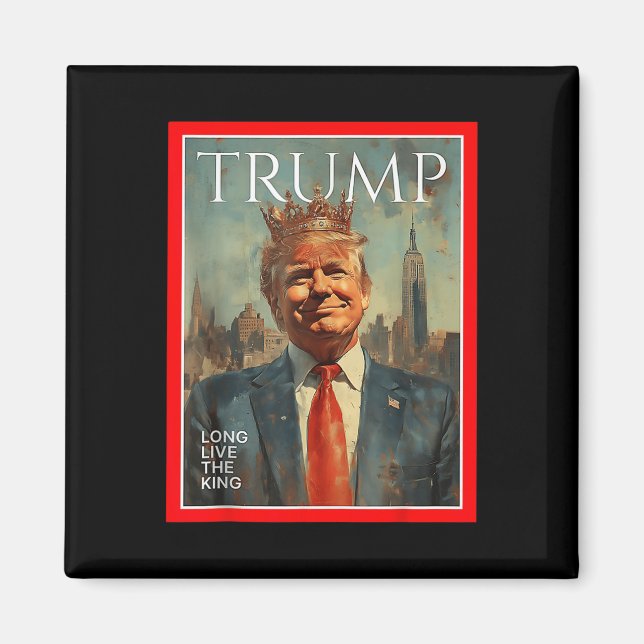 Íman Viva O Rei Trump (Frente)