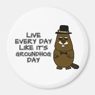 Íman Viva todos os dias como se fosse o Dia da Marmota!
