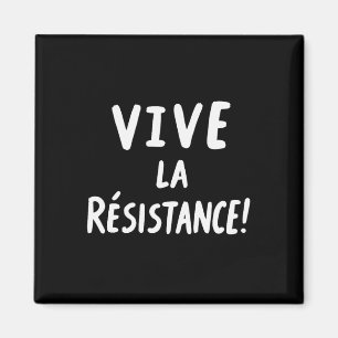 Íman Vive La Resistance Resist Trump 3