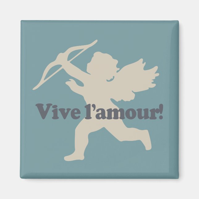 Íman Vive L'amour Cupid magnets (Frente)
