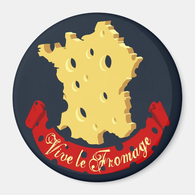 Íman Vive le Fromage (Frente)
