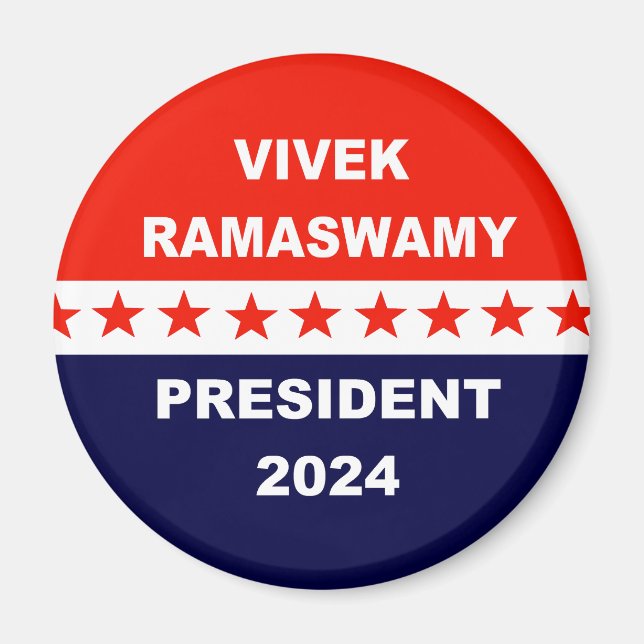 Íman Vivek Ramaswamy Presidente 2024 (Frente)