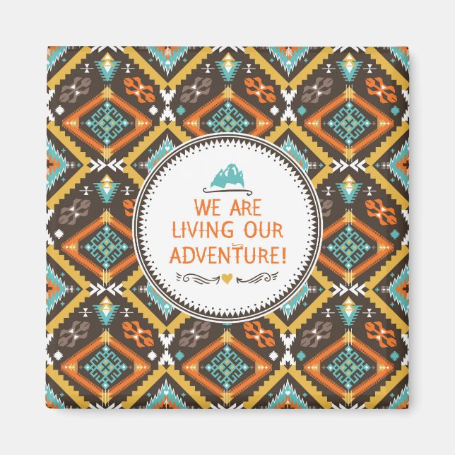 Íman Vivendo nossa aventura (Frente)