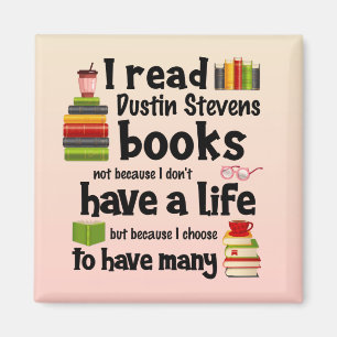 Íman Vivo Muitas Vidas Lendo Livros Do Dustin Stevens