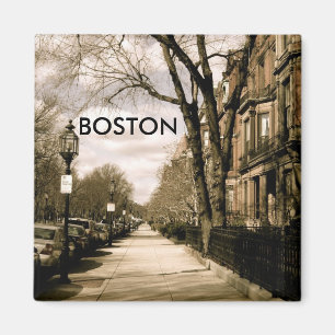 Íman Vizinhança com a Avenida Commonwealth (sepia)