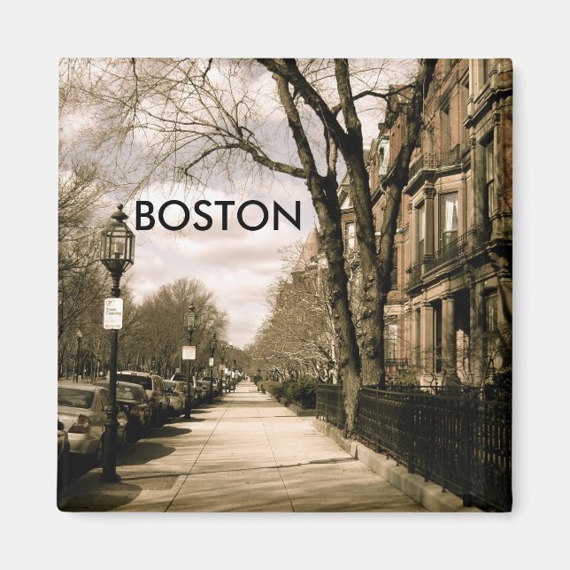 Íman Vizinhança com a Avenida Commonwealth (sepia) (Frente)