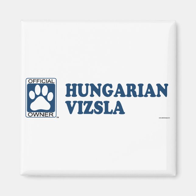 Íman Vizsla Blue (Frente)