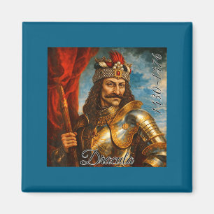 Íman Vlad O Empalador Retrato Medieval Arte Dracula