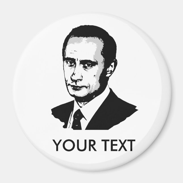 Íman Vladimir Putin (Frente)