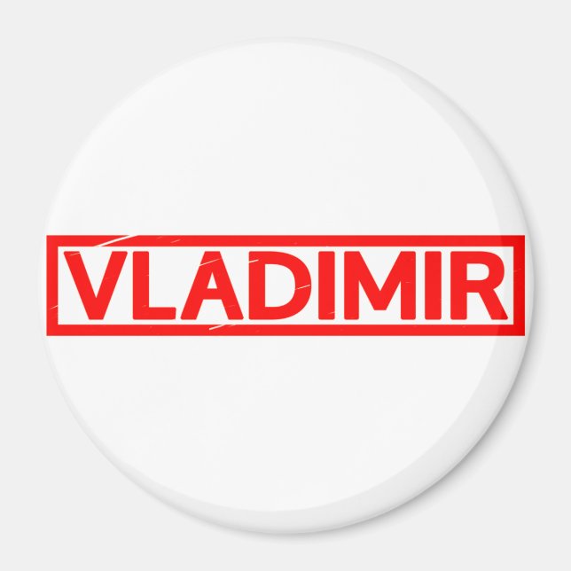 Íman Vladimir Stamp (Frente)