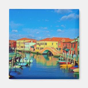 Íman VNT004 MURANO, Lagoa Veneziana, Itália - Frigorha