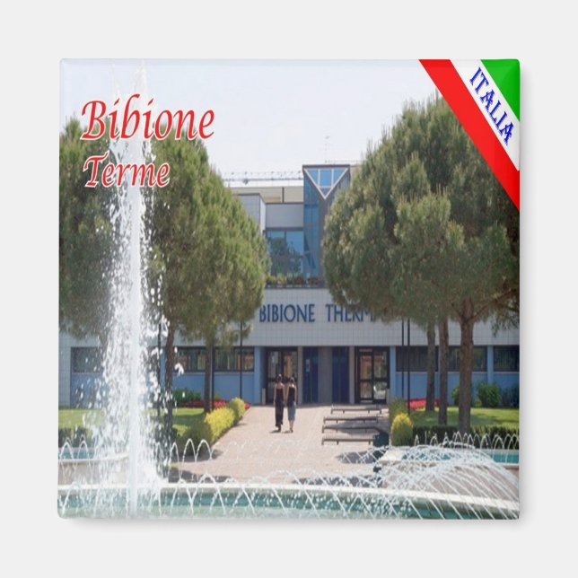 Íman VNT118 BIBIONE TERM, Veneto, Itália, Frigorha (Frente)