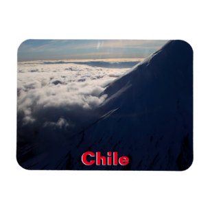 Íman Voando sobre o vulcão Osorno, Chile