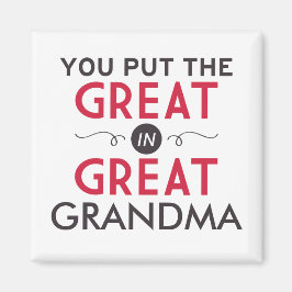 Íman Você colocou o Excelente na vovó Excelente