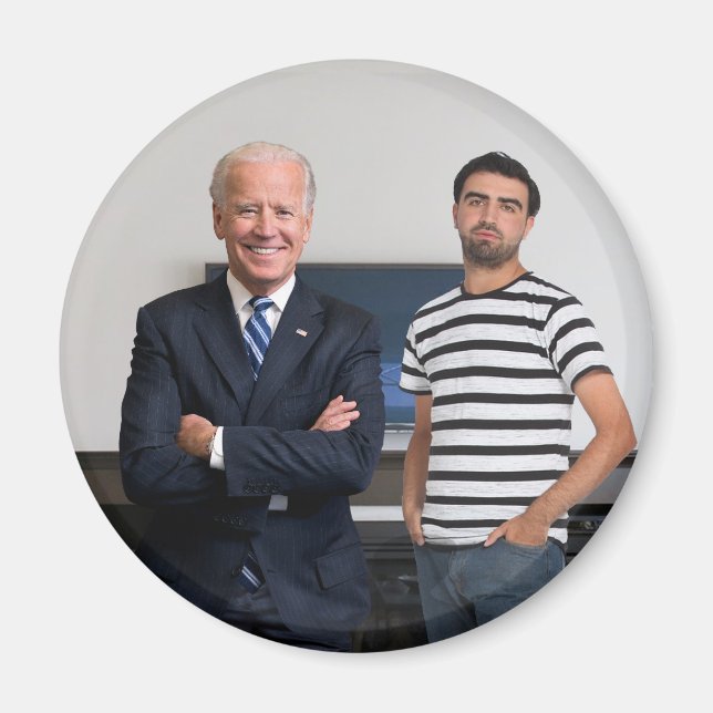 Íman Você Conheceu o Presidente Joe Biden | Adicione su (Frente)