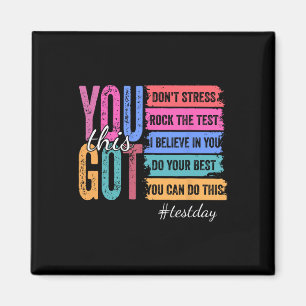 Íman Você Conseguiu Dia de Teste Motivacional Professor