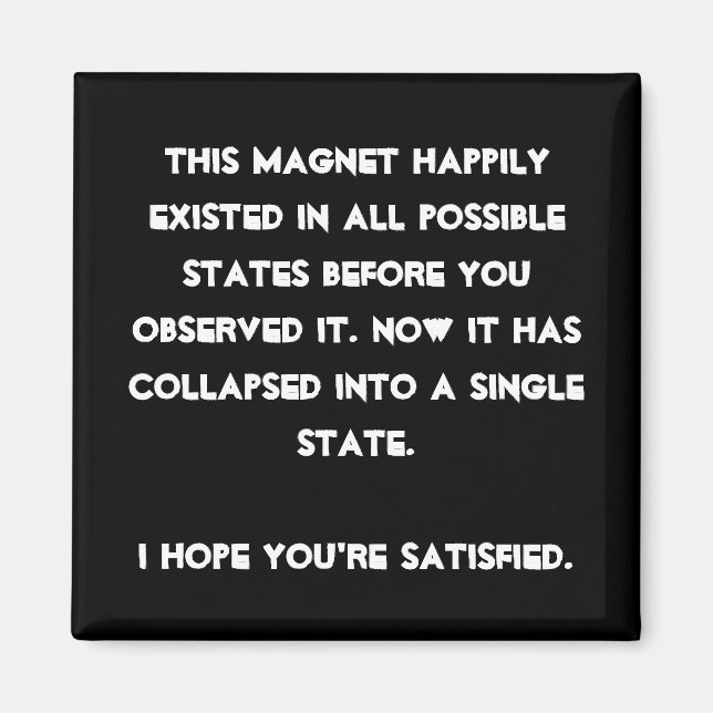 Íman Você desmaiou! Humor da Física Quântica (Frente)