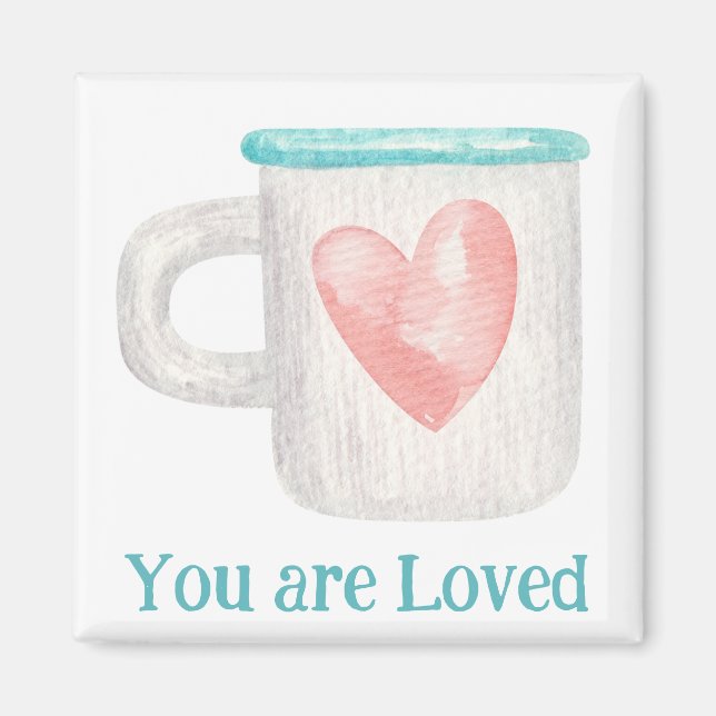 Íman Você é amado. (Frente)