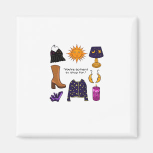 Íman Você é Difícil de Comprar para Estética Whimsigoth