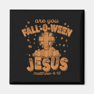 Íman Você é Fall-o-ween Jesus, Bíblico Cristão Divertid