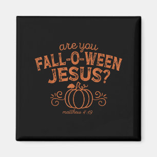 Íman Você é Fall-o-ween Jesus Halloween Cristão Bíbl