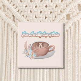 Íman Você É Meu Copo de Calmaria Boho Latte