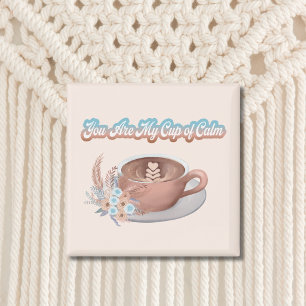 Íman Você É Meu Copo de Calmaria Boho Latte