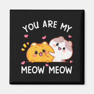 Íman Você É Meu Gatinho Adorável Design Para Valenti