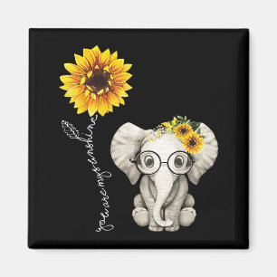 Íman Você É Meu Presente De Elefante Sunshine Hippie Su